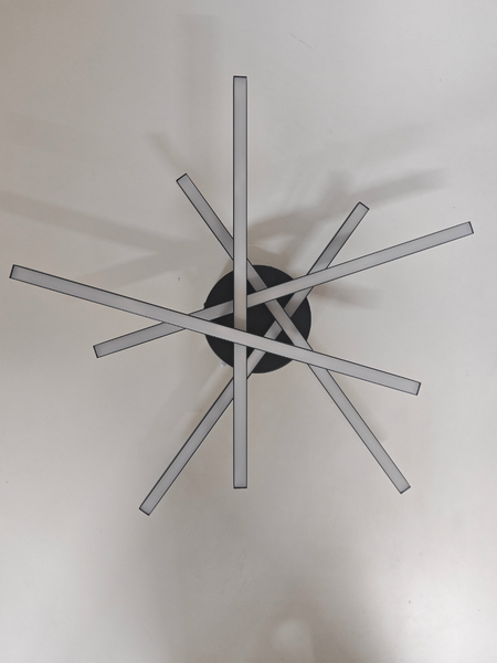 Изображение товара Потолочный светильник Mirastyle XL-60123/5B SBK