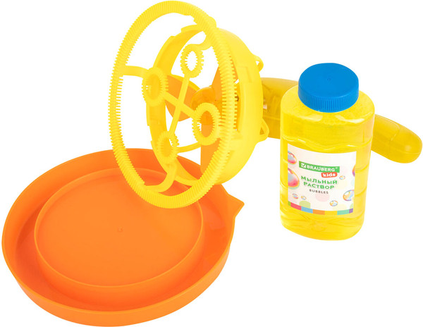 Изображение товара Генератор мыльных пузырей детский Brauberg Двойные пузыри / 665151 (250мл)