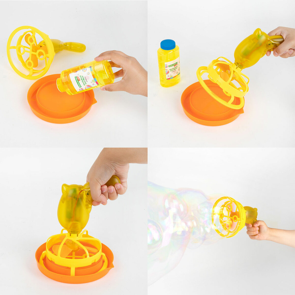 Изображение товара Генератор мыльных пузырей детский Brauberg Двойные пузыри / 665151 (250мл)