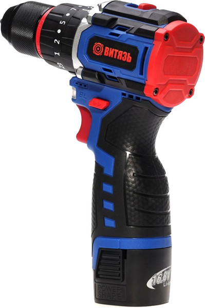 Изображение товара Аккумуляторная дрель-шуруповерт ВИТЯЗЬ ДА-1016-У10М