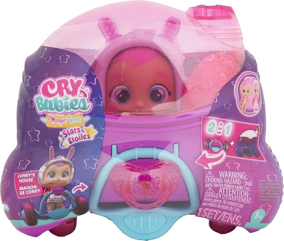 Изображение товара Пупс с аксессуарами Cry Babies Волшебные слезки. Кони Домик на колесах / 43285