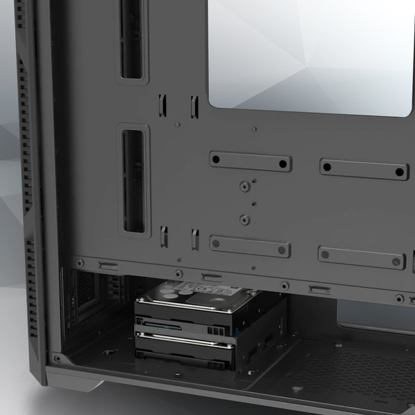 Изображение товара Корпус для компьютера Raijintek Arcadia III V2 0R20B00249 (черный, без БП)
