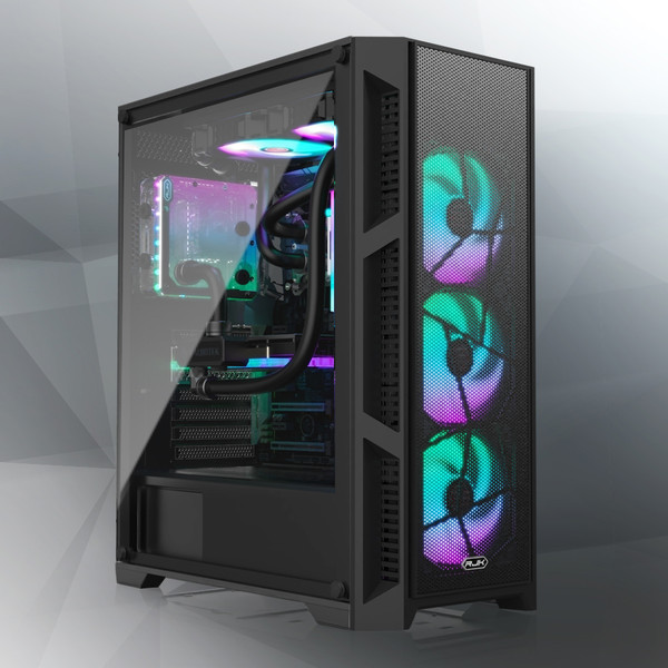 Изображение товара Корпус для компьютера Raijintek Arcadia III V2 0R20B00249 (черный, без БП)