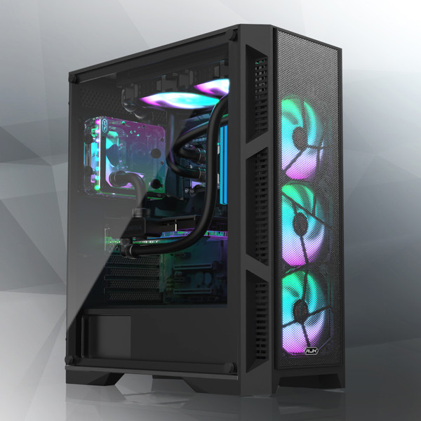 Изображение товара Корпус для компьютера Raijintek Arcadia III V2 0R20B00249 (черный, без БП)
