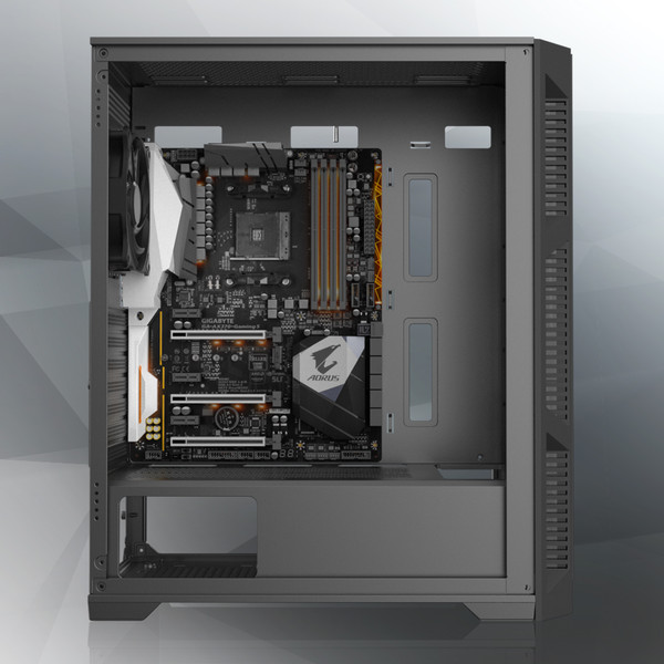 Изображение товара Корпус для компьютера Raijintek Arcadia III V2 0R20B00249 (черный, без БП)