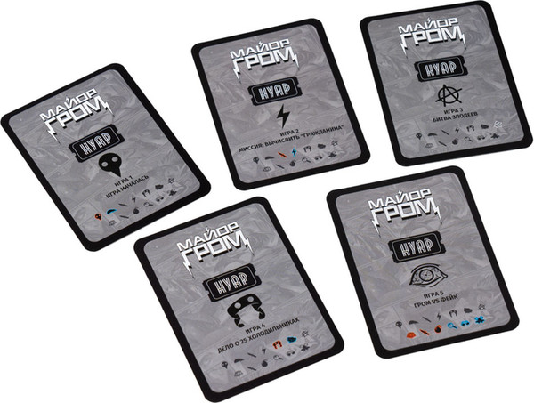 Изображение товара Настольная игра GaGa Нуар Майор Гром / GG597