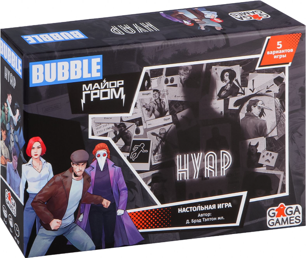 Изображение товара Настольная игра GaGa Нуар Майор Гром / GG597