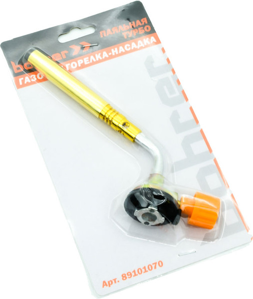 Изображение товара Горелка газовая Bohrer Паяльная турбо / 89101070