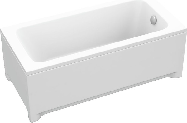 Изображение товара Ванна акриловая Polimat Monza 150x70 / 00590 (белый, с ножками)