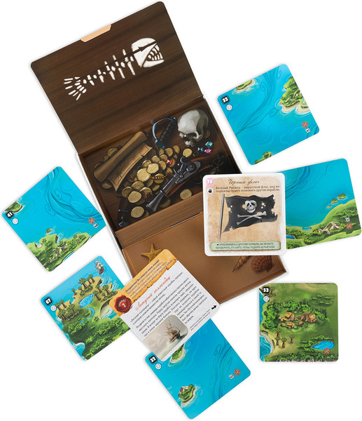 Изображение товара Настольная игра Эврикус Картавентура Одиссея: Сокровище Либерталии / BG-17084