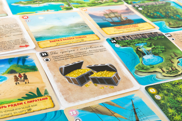 Изображение товара Настольная игра Эврикус Картавентура Одиссея: Сокровище Либерталии / BG-17084