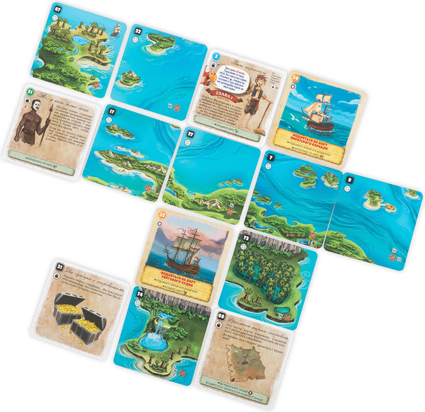 Изображение товара Настольная игра Эврикус Картавентура Одиссея: Сокровище Либерталии / BG-17084