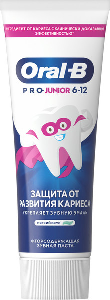 Изображение товара Зубная паста Oral-B Junior мягкий вкус (75мл)