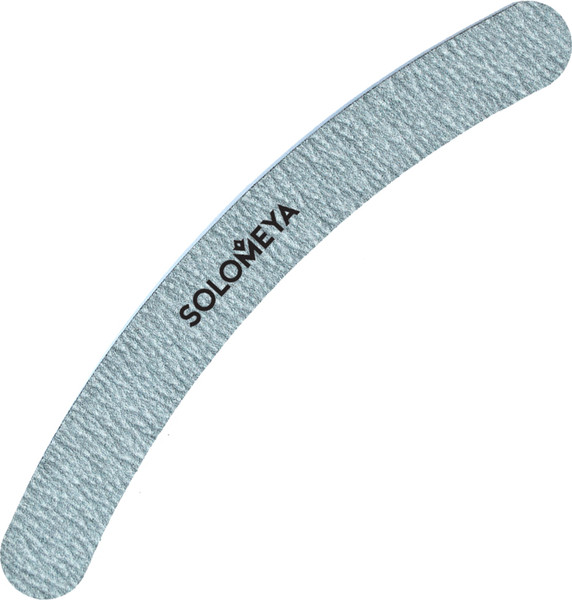 Изображение товара Пилка для ногтей Solomeya Бумеранг Curved White File 180/240 / 06-319