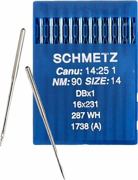 Изображение товара Набор игл для промышленной швейной машины Schmetz DBx1 90 Sch-10 (10шт, универсальные)