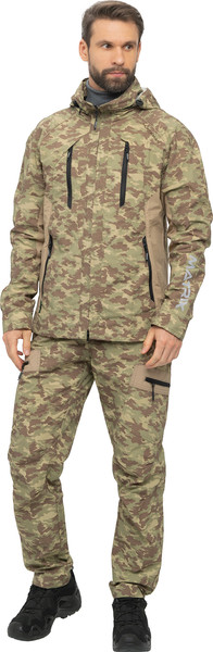 Изображение товара Костюм для охоты и рыбалки Huntsman Матрица КМФ MV23 Nylon Cotton Рип-Стоп (р-р 48-50/170-176)