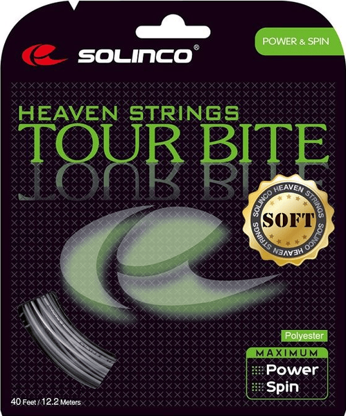 Изображение товара Струна для теннисной ракетки Solinco Tour Bite 16 SOFT/1.30мм / 1920059 (200м)