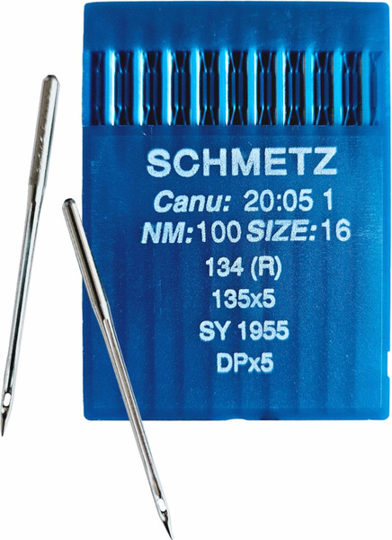 Изображение товара Набор игл для промышленной швейной машины Schmetz DPx5 100 Sch-10 (10шт, универсальные)