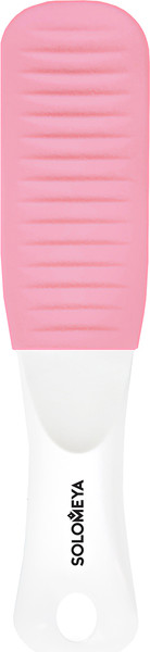 Изображение товара Терка для ног Solomeya Pink Quartz 80/150 грит с микромассажем / 06-801