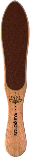 Изображение товара Терка для ног Solomeya Professional Wooden Foot 80/150 грит / 06-1139