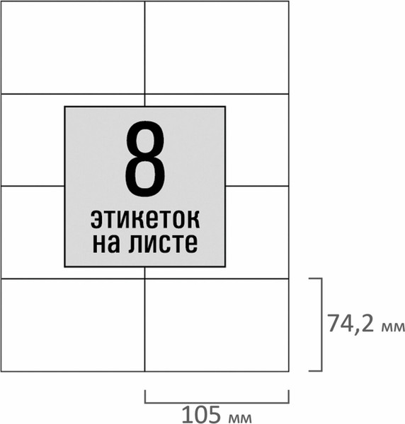 Изображение товара Набор этикеток Staff 115646