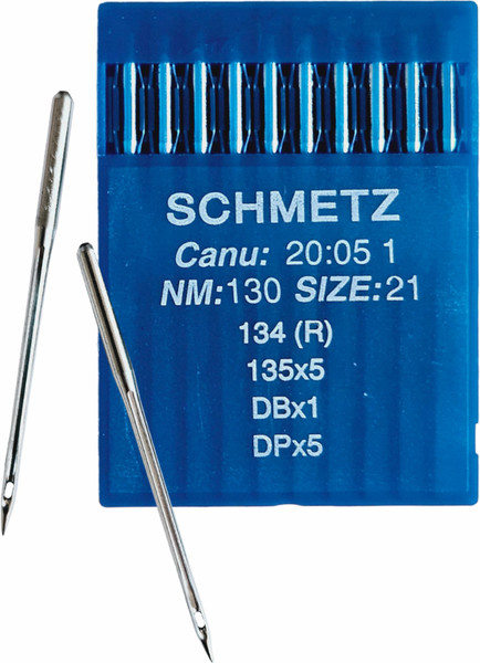 Изображение товара Набор игл для промышленной швейной машины Schmetz DPx5 130 Sch-10 (10шт, универсальные)