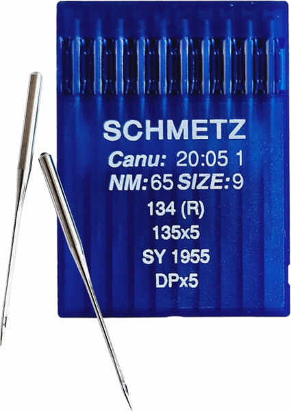 Изображение товара Набор игл для промышленной швейной машины Schmetz DPx5 65 Sch-10 (10шт, универсальные)