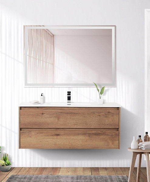 Изображение товара Тумба с умывальником BelBagno KRAFT-1200-2C-SO-RT + BB1200ETL