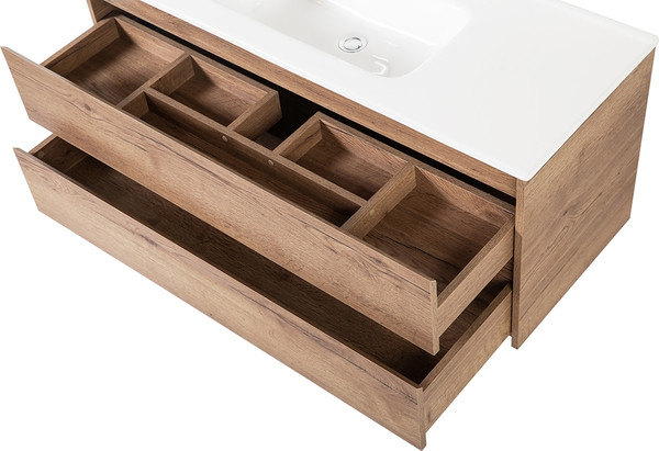 Изображение товара Тумба с умывальником BelBagno KRAFT-1200-2C-SO-RT + BB1200ETL