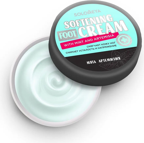 Изображение товара Крем для ног Solomeya Смягчающий с мятой и артемизией (100мл)