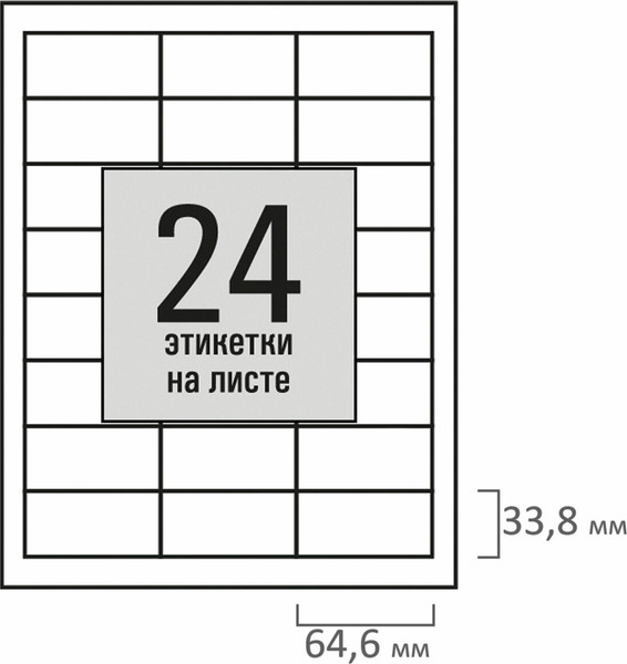 Изображение товара Набор этикеток Staff 115656