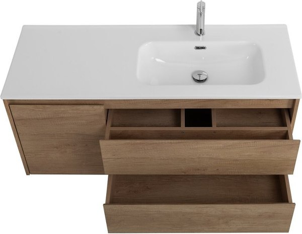 Изображение товара Тумба с умывальником BelBagno KRAFT-1000-2C-1A-SO-RNN-R + BB1000ETL-R
