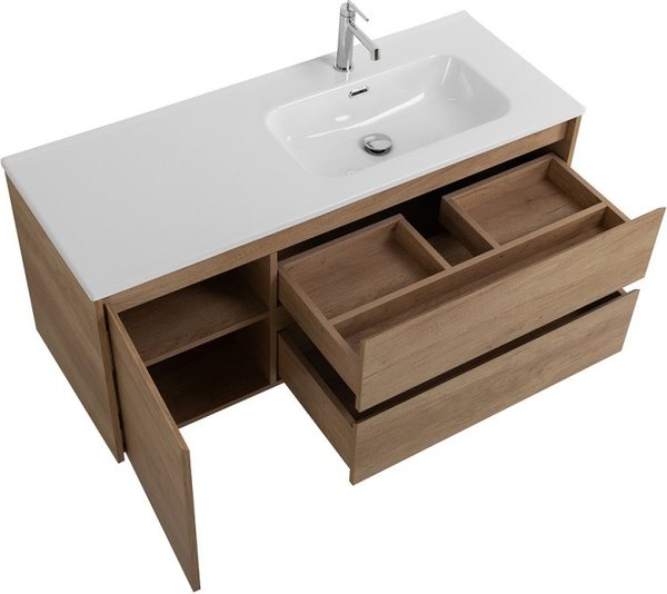 Изображение товара Тумба с умывальником BelBagno KRAFT-1000-2C-1A-SO-RNN-R + BB1000ETL-R