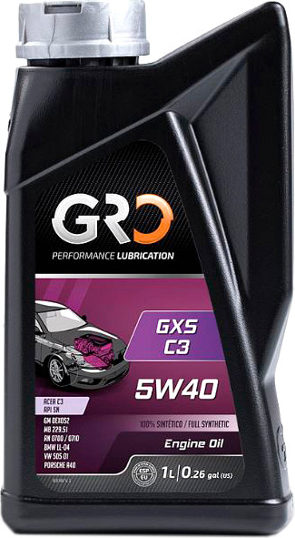 Изображение товара Моторное масло GRO GXS C3 5W40 / 9004490 (1л)