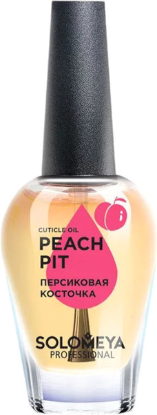 Изображение товара Масло для кутикулы Solomeya Peach pit с витаминами (9мл)