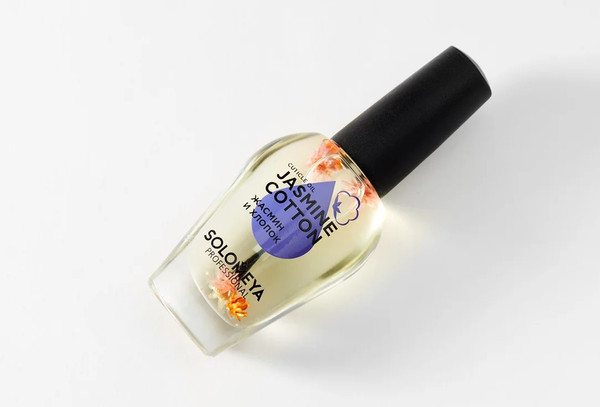 Изображение товара Масло для кутикулы Solomeya Jasmine and Cotton с витаминами (14мл)