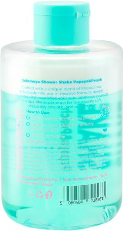 Изображение товара Гель для душа Solomeya Папайя и Персик (300мл)