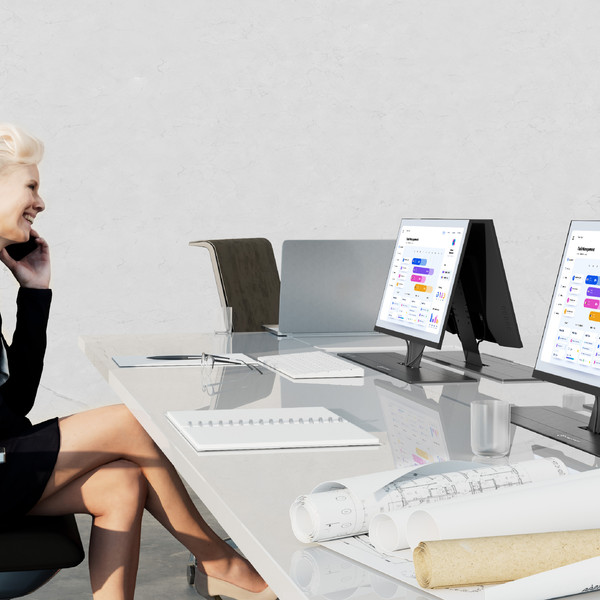 Изображение товара Кронштейн для монитора Onkron NWS-SC24 (черный)