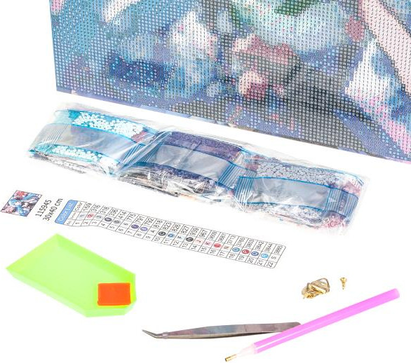 Изображение товара Набор алмазной вышивки MultiArt Аниме / AM30X40-115945