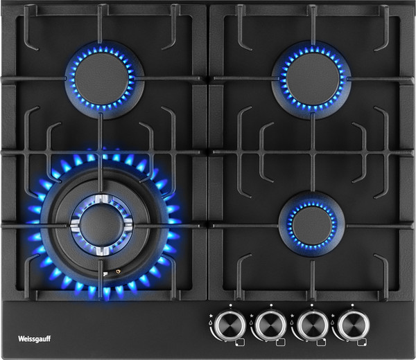 Изображение товара Газовая варочная панель Weissgauff HGG 641 BV Nano Matt Glass