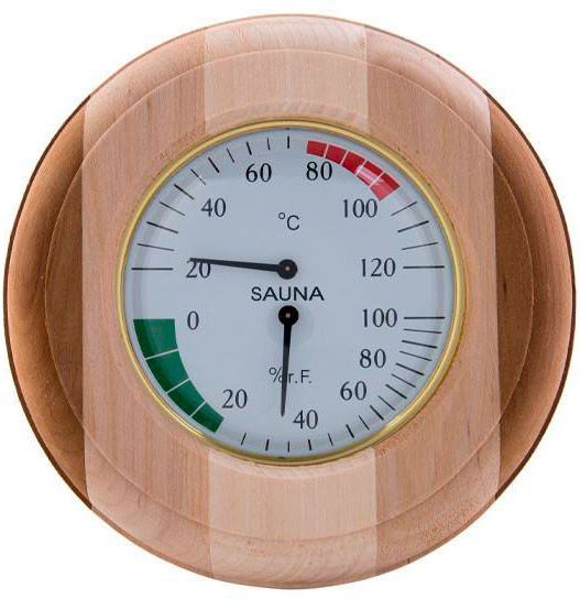 Изображение товара Термогигрометр для бани Doorwood TH-10С (контраст)