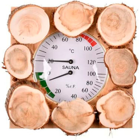 Изображение товара Термогигрометр для бани Doorwood TH-11JN (можжевельник)