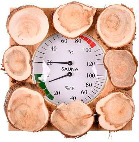 Изображение товара Термогигрометр для бани Doorwood TH-11JS (можжевельник)