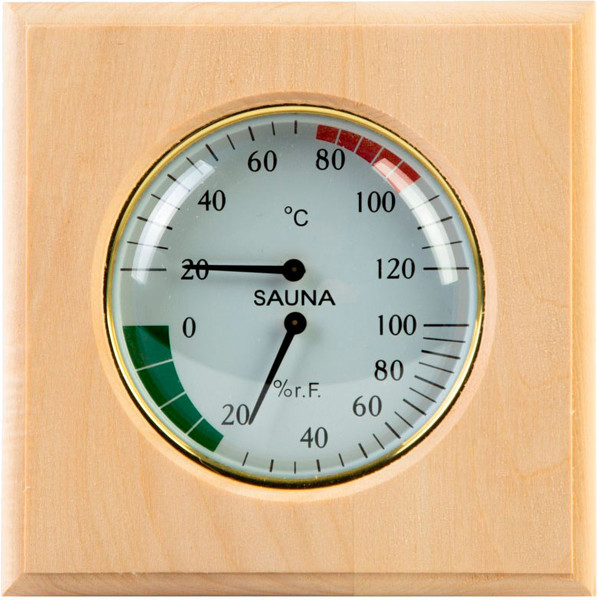 Изображение товара Термогигрометр для бани Doorwood TH-11L (липа)