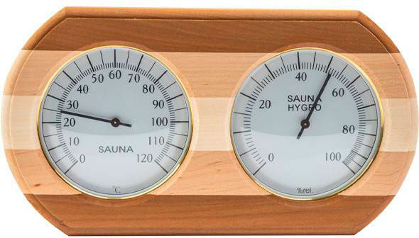 Изображение товара Термогигрометр для бани Doorwood TH-20-С (контраст)