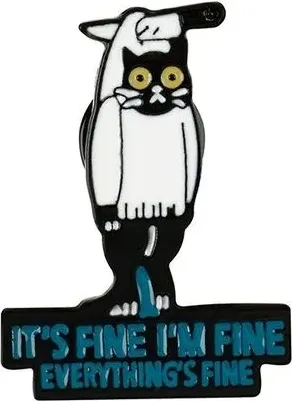 Изображение товара Набор значков Meshu Black cats / MS_60346 (4шт)