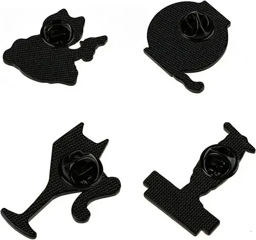 Изображение товара Набор значков Meshu Black cats / MS_60346 (4шт)