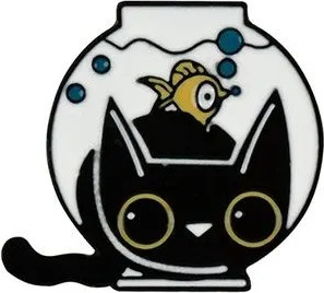 Изображение товара Набор значков Meshu Black cats / MS_60346 (4шт)