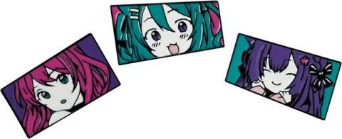 Изображение товара Набор значков Meshu Cartoon / MS_60354 (3шт)