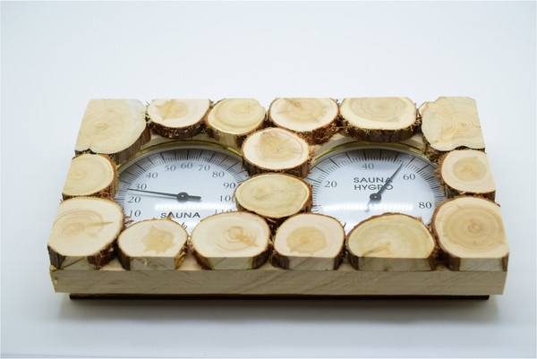 Изображение товара Термогигрометр для бани Doorwood TH-21-JS (можжевельник)